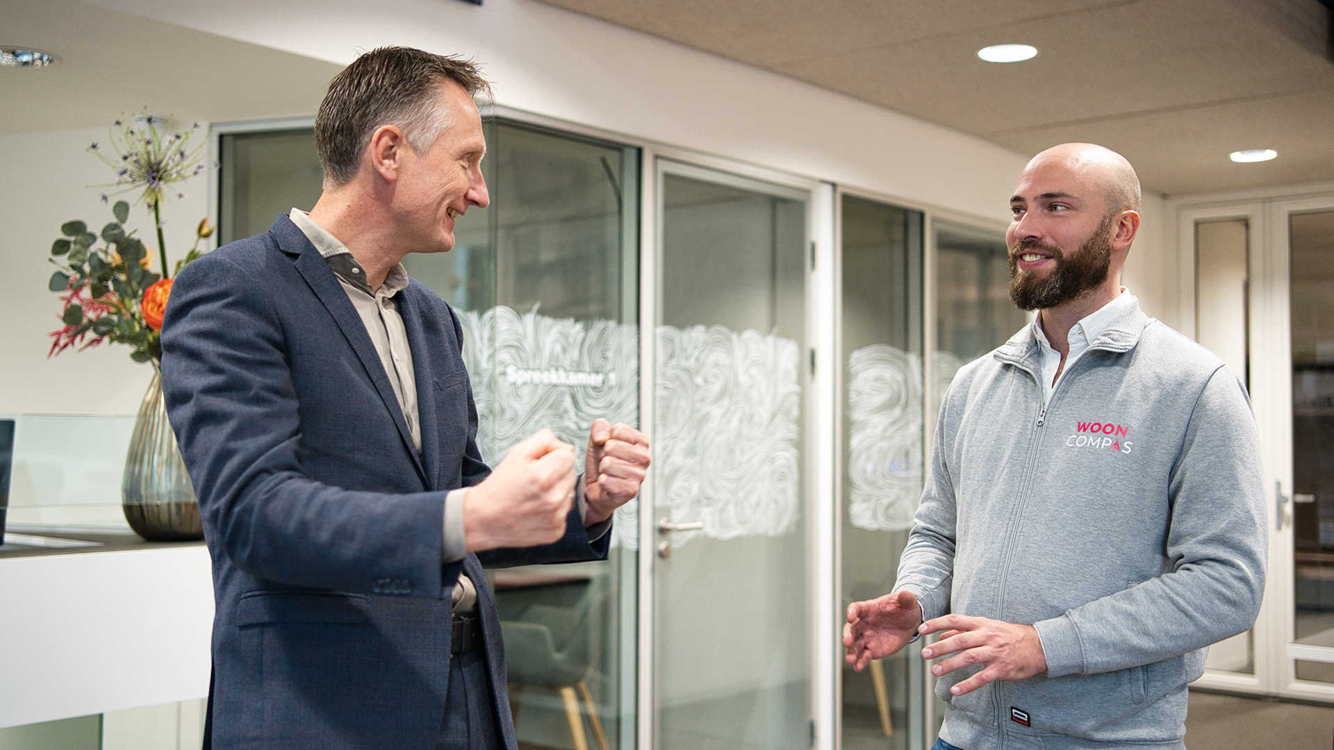 Collega's in overleg